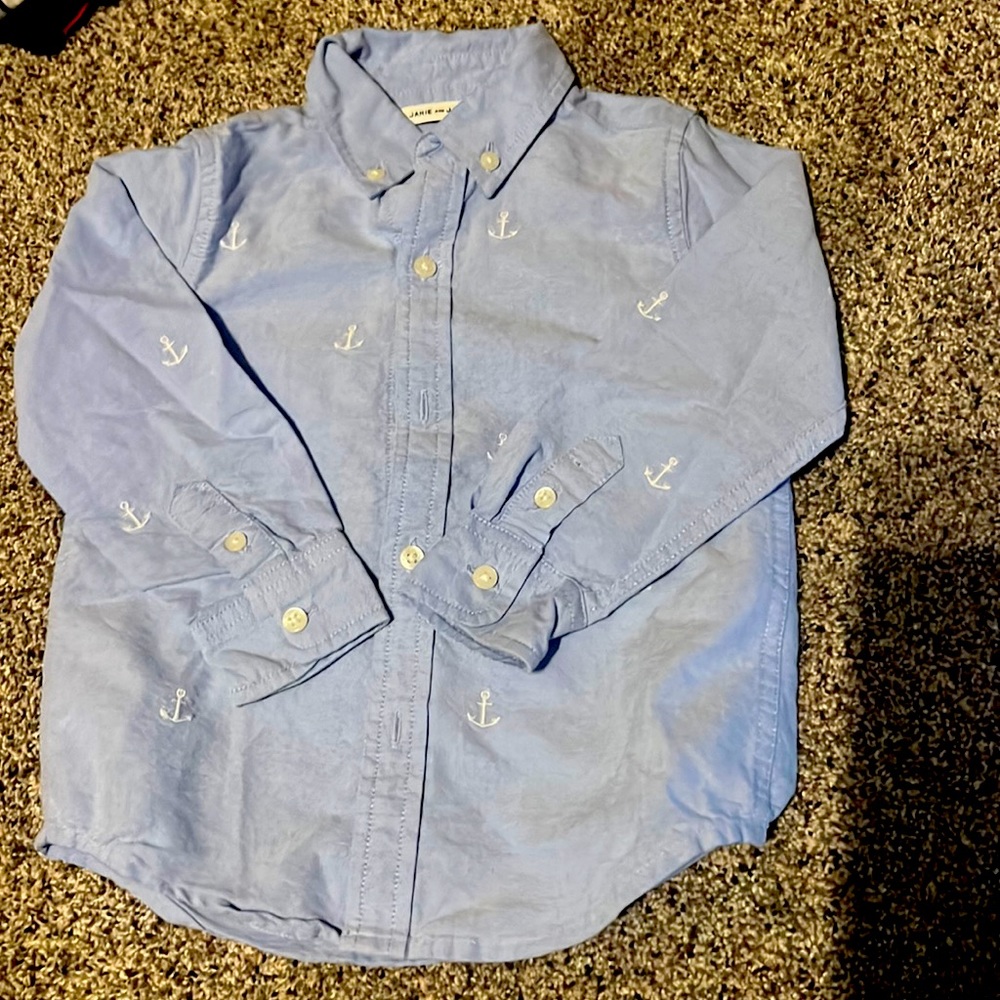 Janie and Jack 2T like new button down shirt.